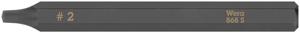 Wera 868 S binnenvierkantbits voor slagschroevendraaier, # 2 x 70 mm - 05018172001