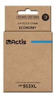 Actis KH-953CR inkt (vervanging HP 953XL F6U16AE; premium; 25 ml; blauw)