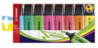 STABILO BOSS ORIGINAL, markeerstift, etui met 8 kleuren