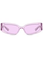 Dolce & Gabbana Eyewear transparent rectangle-frame sunglasses - Violet