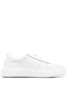 Calvin Klein baskets à plateforme - Blanc