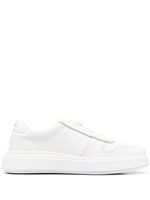 Calvin Klein baskets à plateforme - Blanc