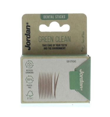 Green clean tandenstoker dun