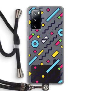 8-bit N°8: Samsung Galaxy S20 FE / S20 FE 5G Transparant Hoesje met koord