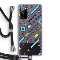 8-bit N°8: Samsung Galaxy S20 FE / S20 FE 5G Transparant Hoesje met koord