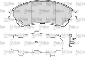 Valeo Remblokset 601667