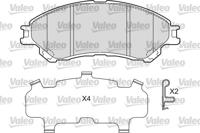 Valeo Remblokset 601667