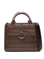 Claudie Pierlot sac cabas Anoucko mini - Marron - thumbnail