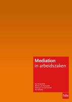 Mediation in arbeidszaken (Paperback)