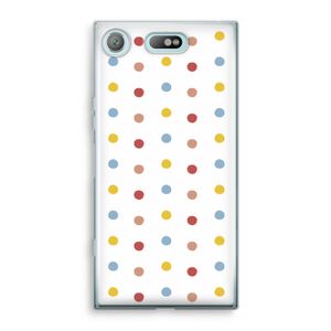 Bollen: Sony Xperia XZ1 Compact Transparant Hoesje