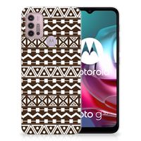 Motorola Moto G30 | G10 TPU bumper Aztec Brown - thumbnail