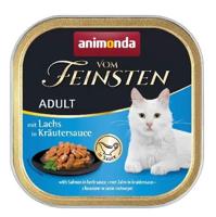 ANIMONDA Vom Feinsten Adult Salmon in herb sauce - nat kattenvoer - 100g
