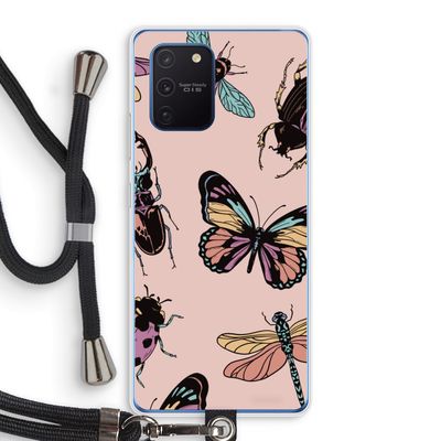 Tiny Bugs: Samsung Galaxy Note 10 Lite Transparant Hoesje met koord