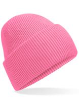 Beechfield CB385R Classic Engineered Deep Cuffed Beanie - True Pink - One Size