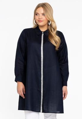 Yoek Blouse tape | Blauw | Maat 42/44