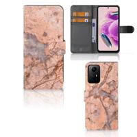 Xiaomi Redmi Note 12S | Bookcase | Marmer Oranje