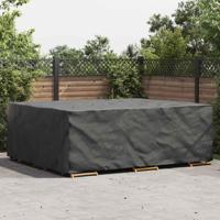 Hoes voor tuinmeubelen Zwart 300 x 250 x 100 cm 600D