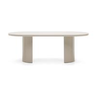 Kave Home Nealy eettafel 200x100 cm ecru