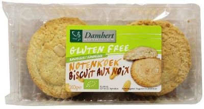 Damhert Notenkoeken glutenvrij bio (160 gr)