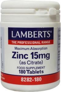 Zink (zinc) citraat 15 mg