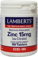 Zink (zinc) citraat 15 mg - thumbnail