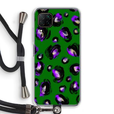 Green Cheetah: Huawei P40 Lite Transparant Hoesje met koord