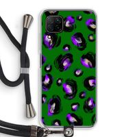 Green Cheetah: Huawei P40 Lite Transparant Hoesje met koord