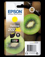 Epson inktcartridge 202XL, 650 pagina's, OEM C13T02H44010, geel
