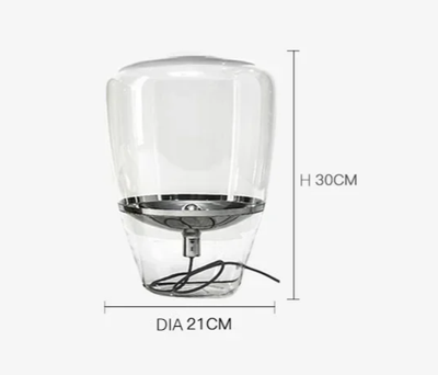 AuroraGlow - Scandinavische Designer Glazen Tafellamp LED