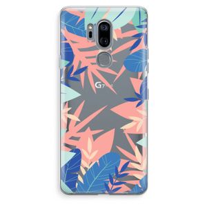 Tropisch: LG G7 Thinq Transparant Hoesje