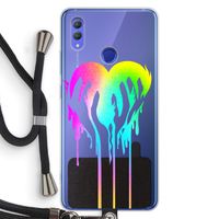 Hold My Heart: Honor Note 10 Transparant Hoesje met koord