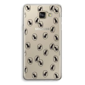 Miauw: Samsung Galaxy A5 (2016) Transparant Hoesje