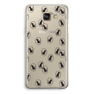 Miauw: Samsung Galaxy A5 (2016) Transparant Hoesje