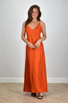 RÓHE jurk 415-33-056 burnt orange