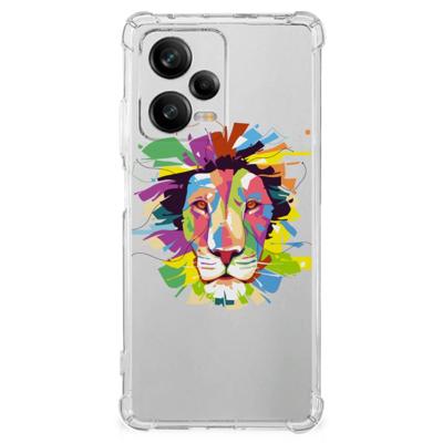 Xiaomi Redmi Note 12 Pro Plus Stevig | Bumper Hoesje | Lion Color