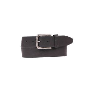 Legend leren riem zwart