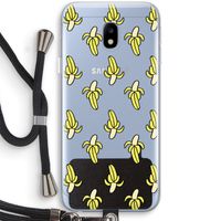 Bananas: Samsung Galaxy J3 (2017) Transparant Hoesje met koord