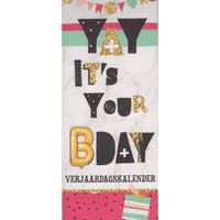Its your birthday verjaardagskalender - thumbnail