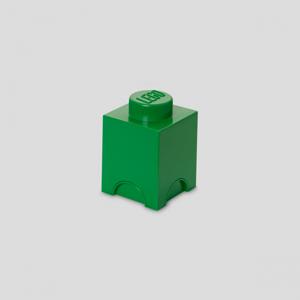 Lego - Opbergbox Brick 1 Vierkant - Polypropyleen - Groen