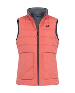 Life line Tully Fake Down bodywarmer dames rood maat 4XL