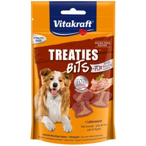 Vitakraft Treaties Bits 120 g Universeel Kip, Lever, Varkensvlees, Gevogelte, Groente