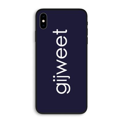 Gijweet: iPhone XS Max Biologisch afbreekbaar hoesje