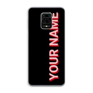 Namecase: Xiaomi Redmi Note 9 Pro Transparant Hoesje