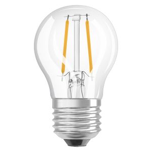 OSRAM 4058075435162 LED-lamp Energielabel E (A - G) E27 Peer 4 W = 40 W Warmwit (Ø x l) 45 mm x 77 mm 1 stuk(s)