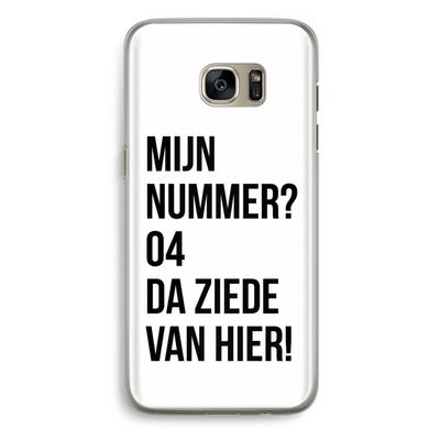 Da ziede van hier: Samsung Galaxy S7 Edge Transparant Hoesje