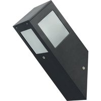 LED Tuinverlichting - Wandlamp Buiten - Kavy 1 - E27 Fitting - Vierkant - Aluminium - Philips - CorePro Lustre 827 P45 FR - 4W - Warm Wit 2700K