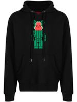 Mostly Heard Rarely Seen 8-Bit hoodie Watermelon Bear - Noir - thumbnail