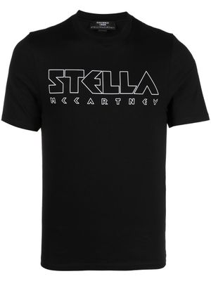 Stella McCartney t-shirt Fantasia à logo imprimé - Noir
