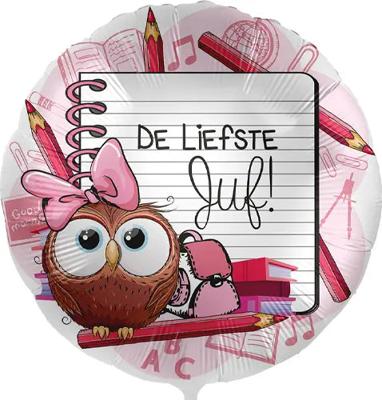 'Ballon 'de Liefste Juf'' kopen? | FOR YOU GIFTS