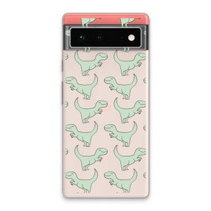 Dinos: Google Pixel 6 Transparant Hoesje